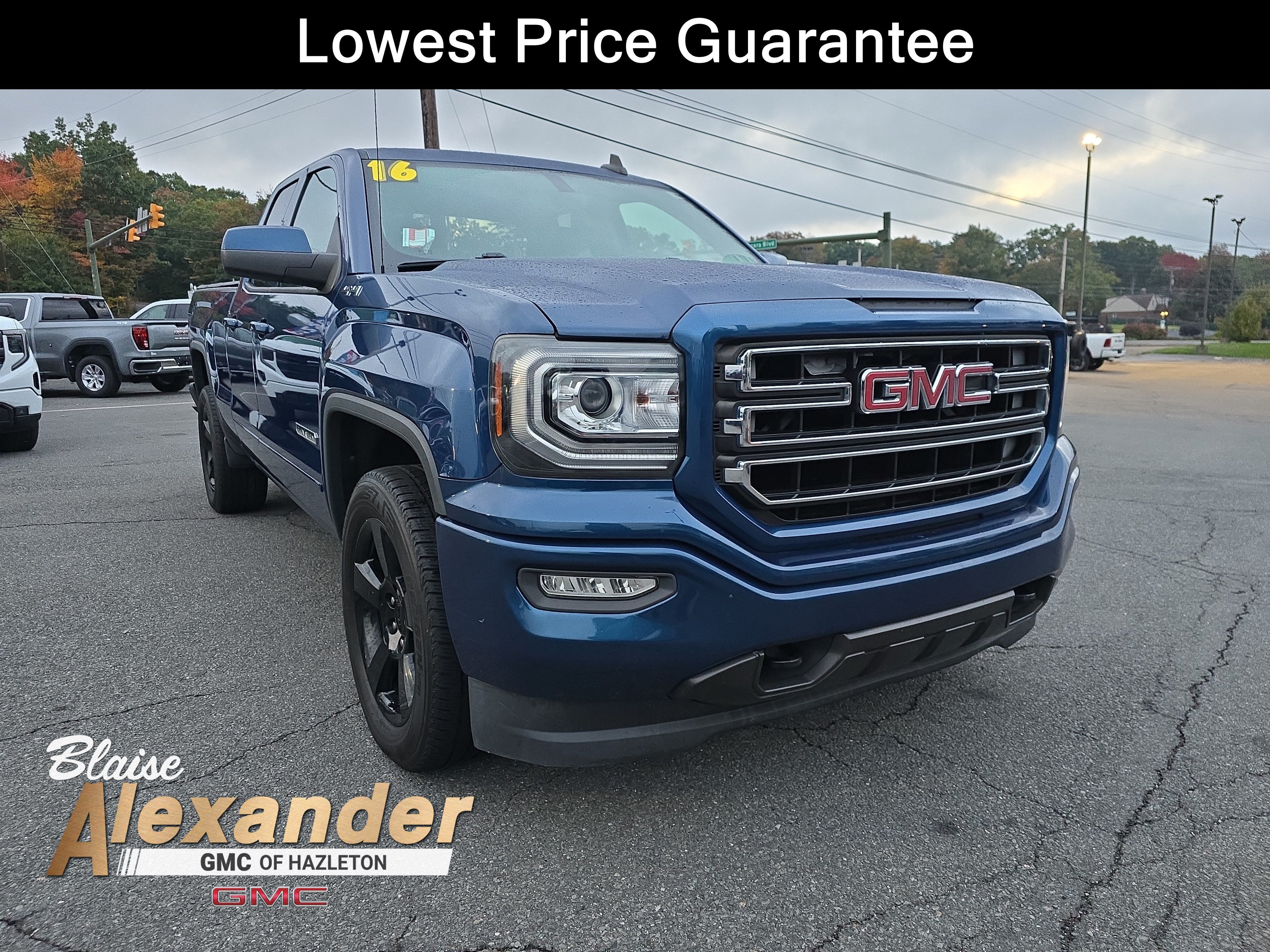 2016 GMC Sierra 1500 DBL CAB 4WD 143.5