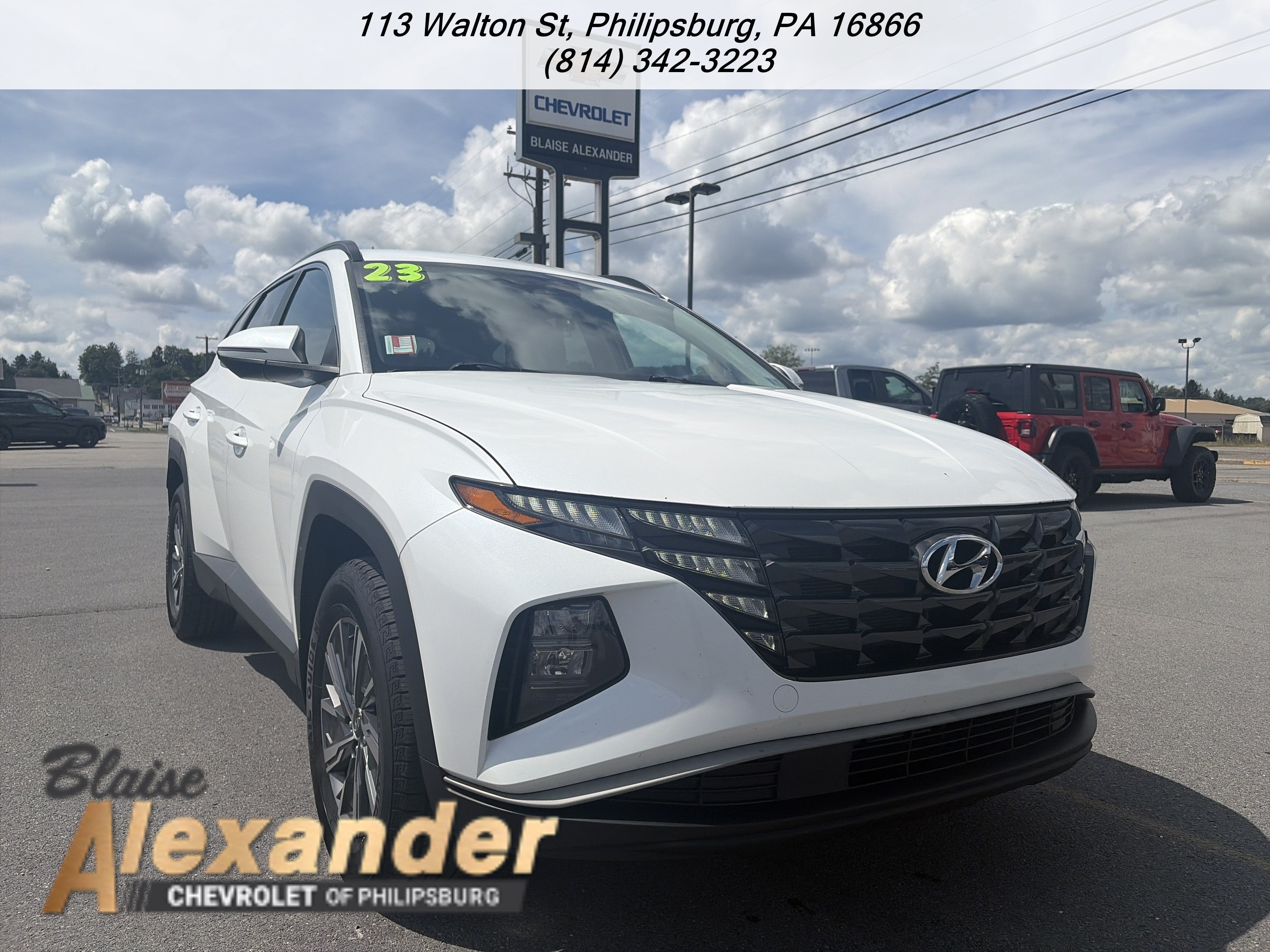 2023 Hyundai TUCSON HYBRID Blue