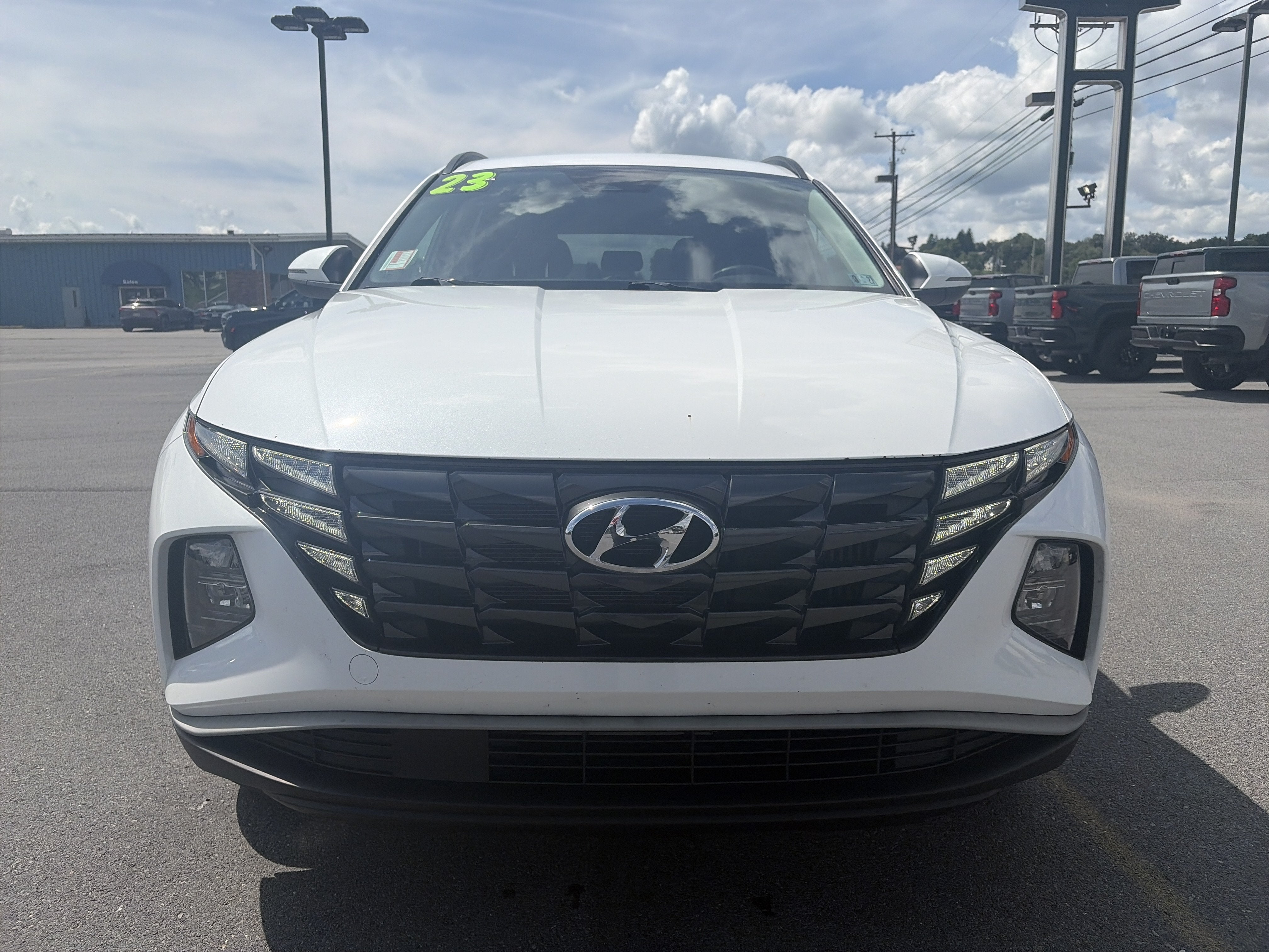 2023 Hyundai TUCSON HYBRID Blue
