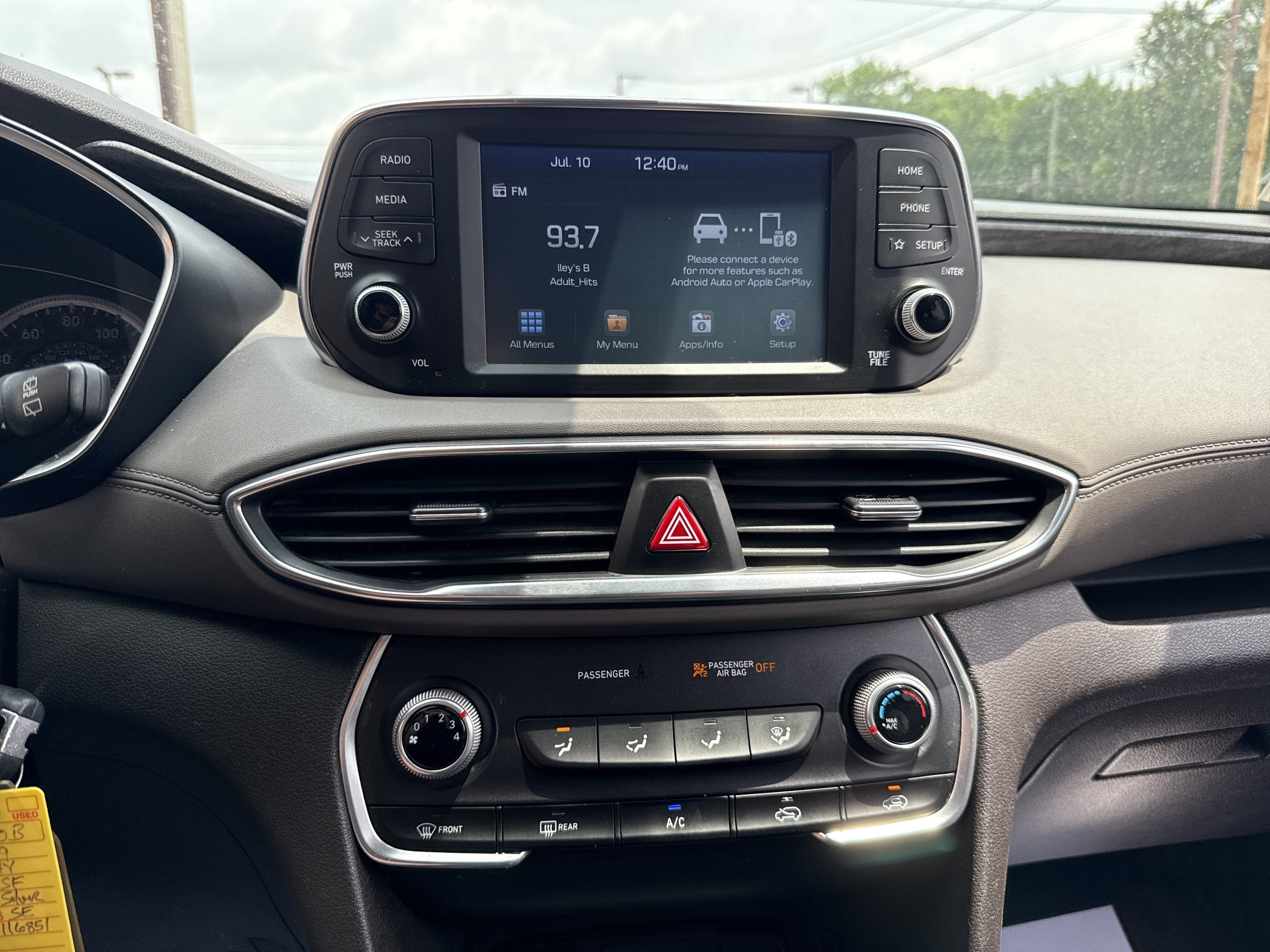 2019 Hyundai SANTA FE SE