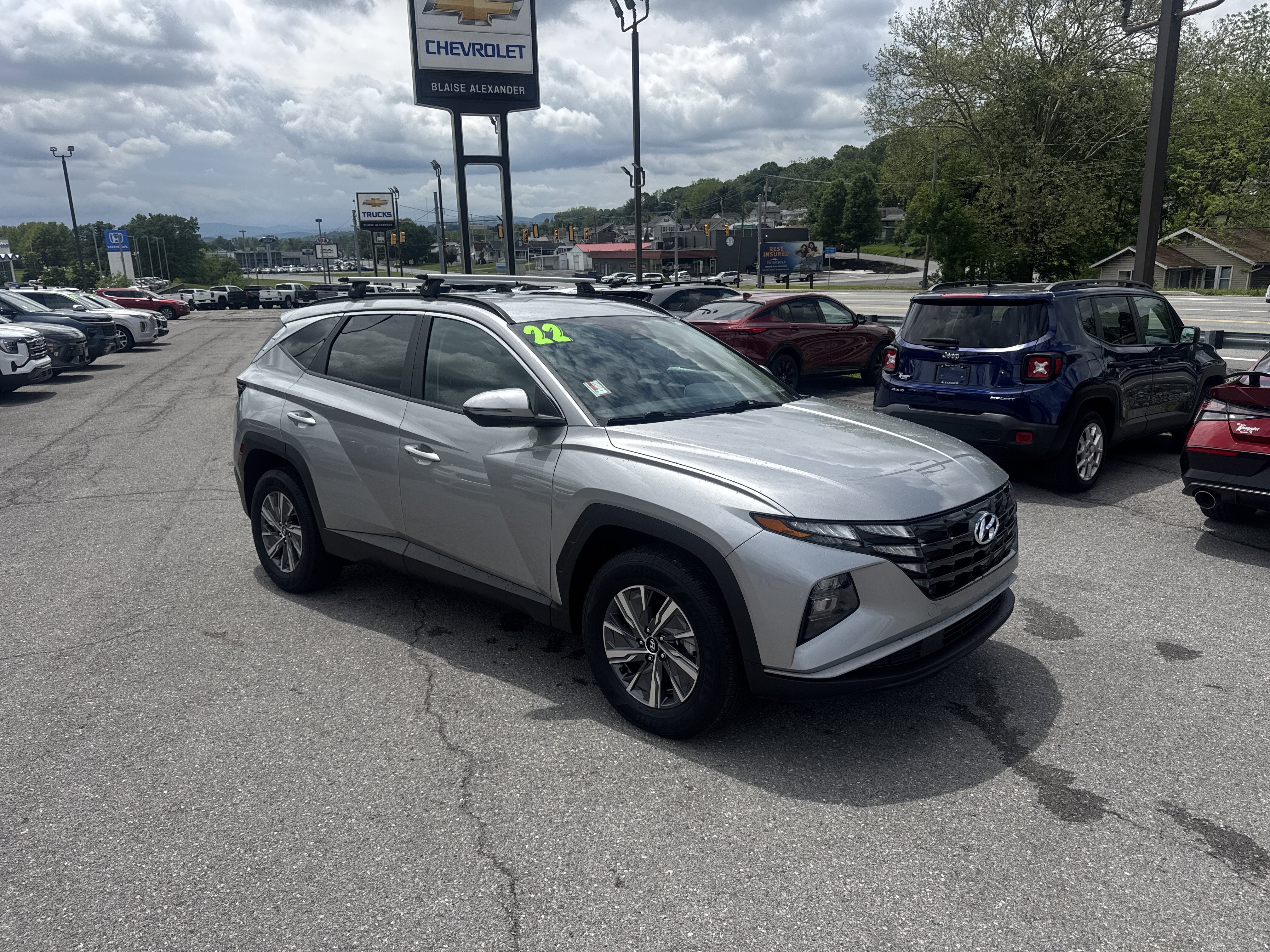 2022 Hyundai TUCSON HYBRID Blue