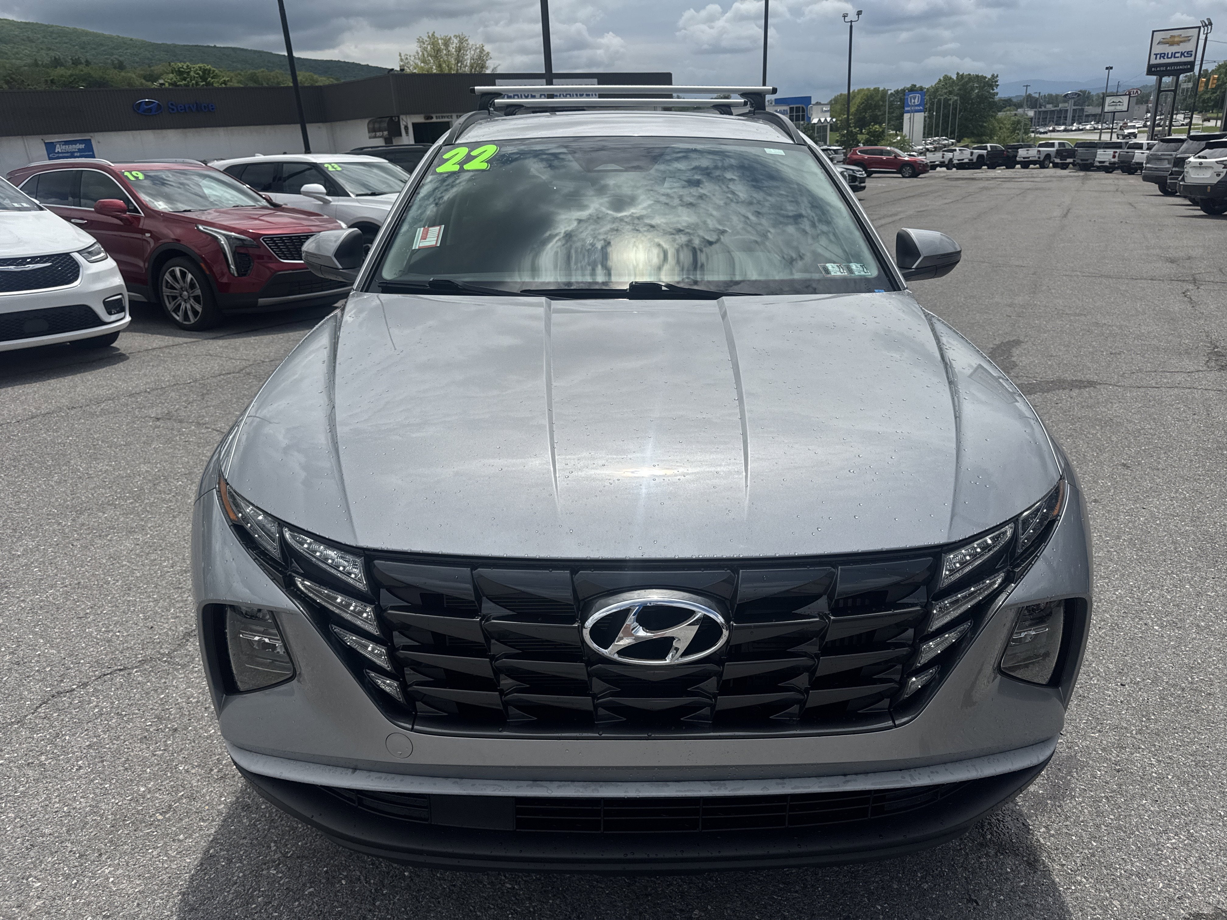 2022 Hyundai TUCSON HYBRID Blue