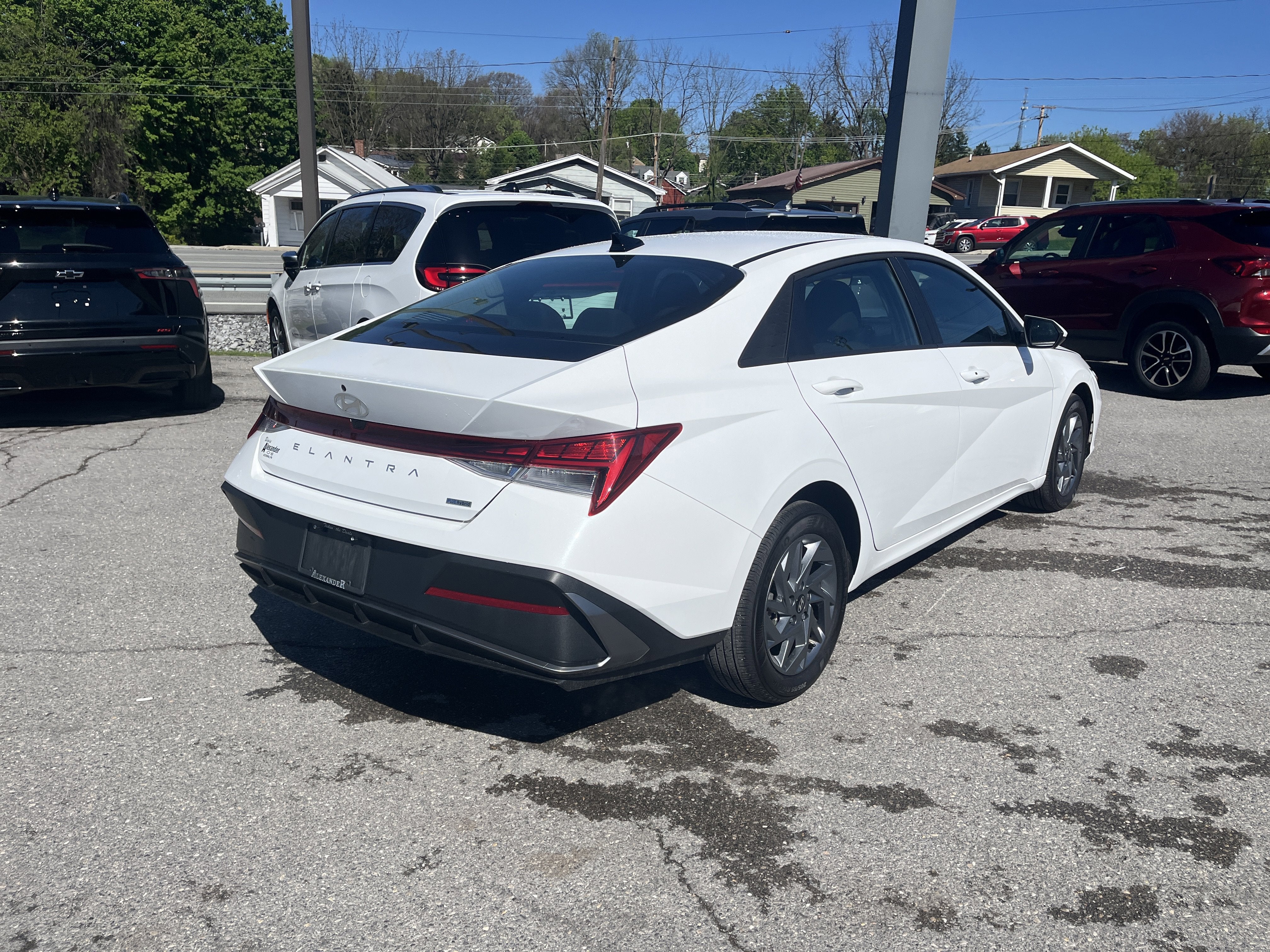 2025 Hyundai ELANTRA HYBRID Blue