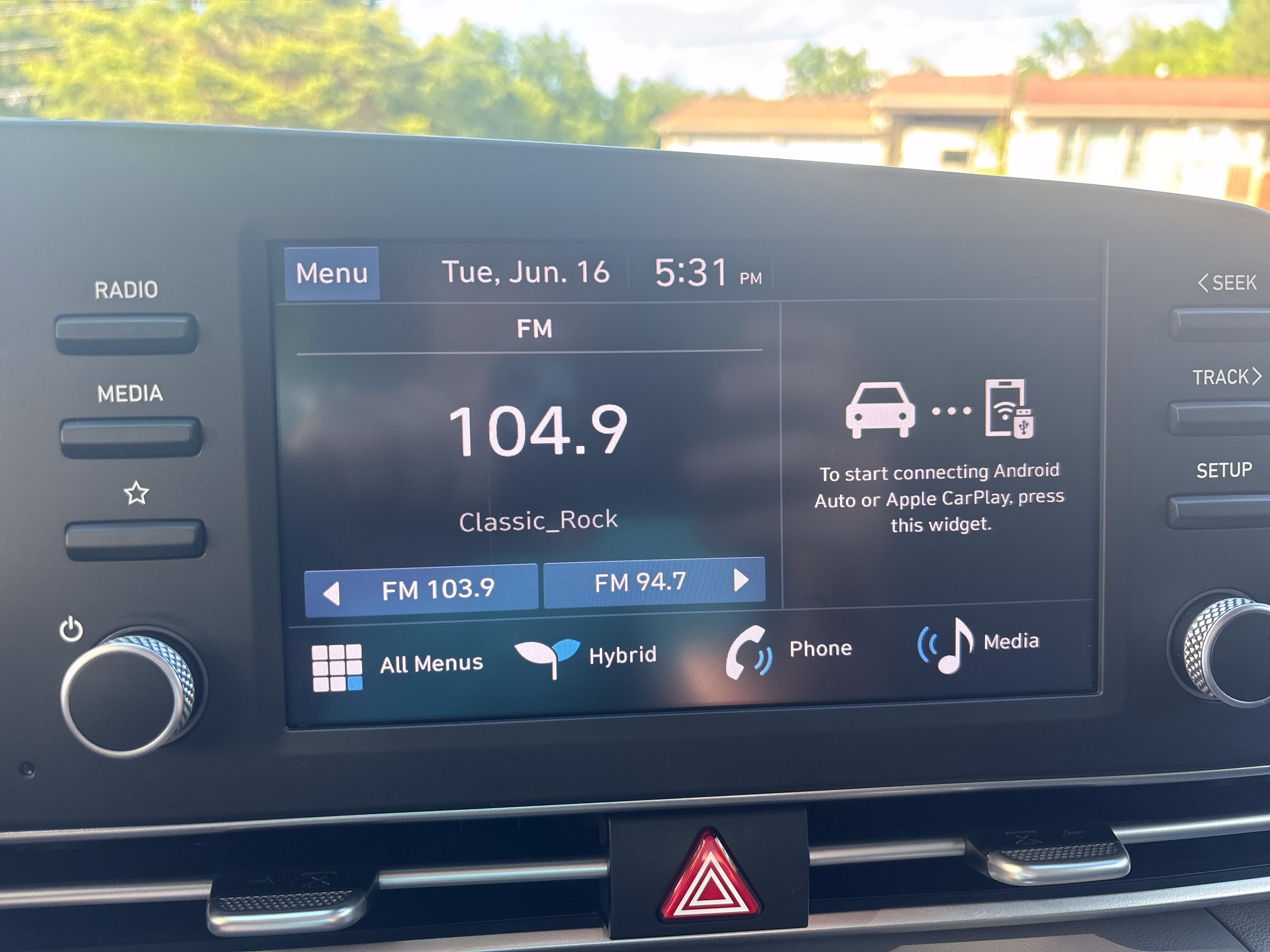 2025 Hyundai ELANTRA HYBRID Blue