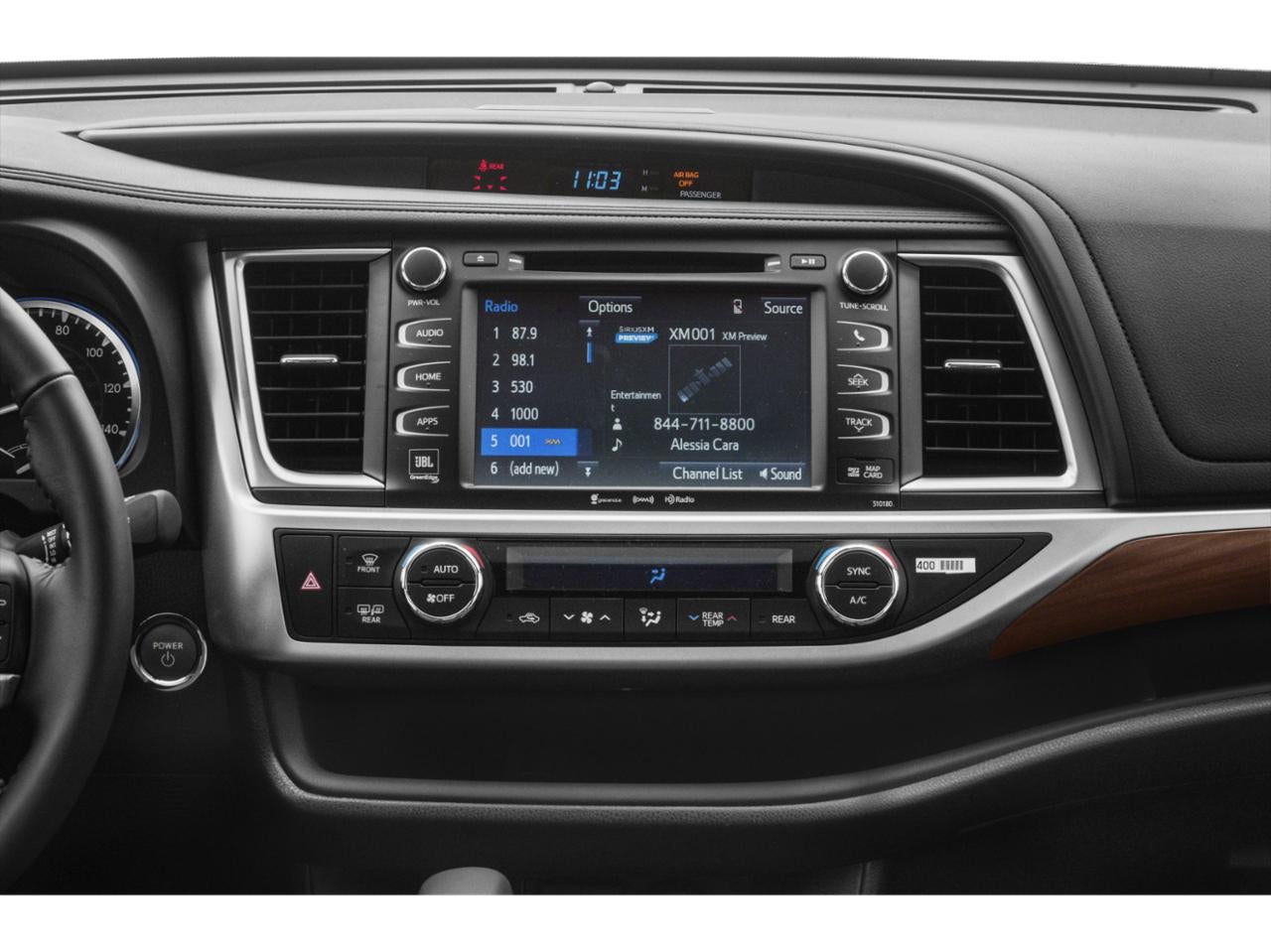 2019 Toyota Highlander Hybrid XLE V6 AWD (Natl)