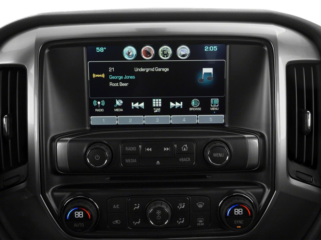 2017 Chevrolet Silverado 1500 Double Cab Standard Box 4-Wheel Drive LT