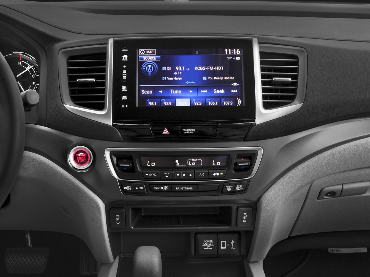 2017 Honda Ridgeline RTL-T 4x4 Crew Cab 5.3' Bed