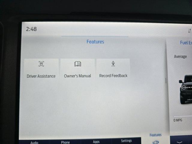 2024 Ford Bronco Black Diamond 4 Door 4x4