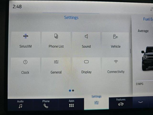 2024 Ford Bronco Black Diamond 4 Door 4x4