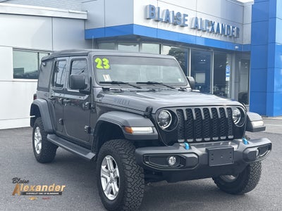 2023 Jeep Wrangler 4xe 4DR 4WD