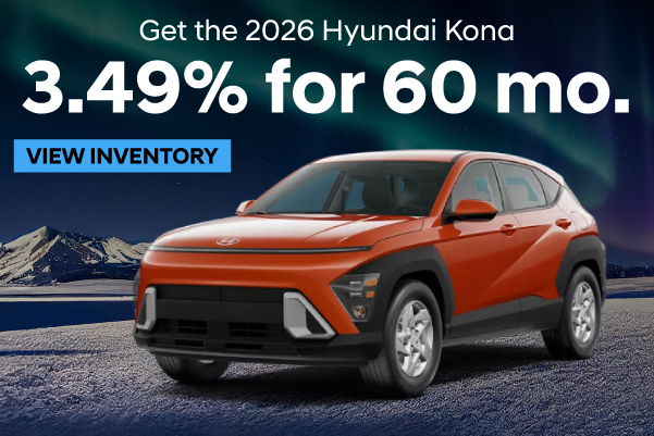 Get the 2026 Hyundai Kona