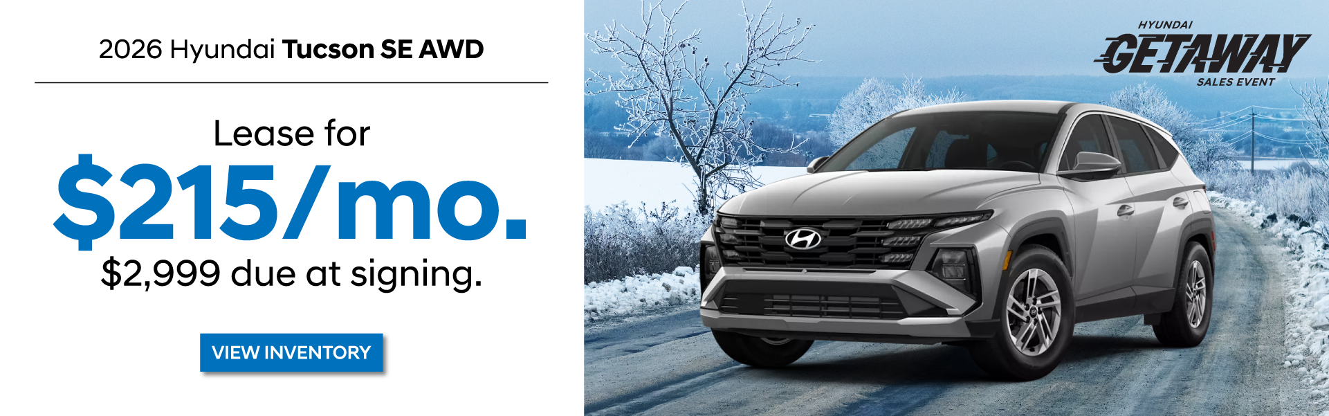 2026 Hyundai Tuscon SE AWD