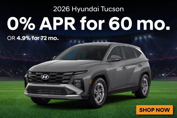 Finance A New 2026 Hyundai Tucson