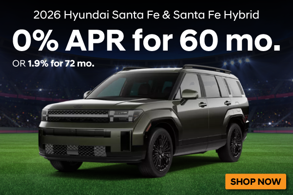Finance A New 2026 Hyundai Santa Fe & Santa Fe Hybird