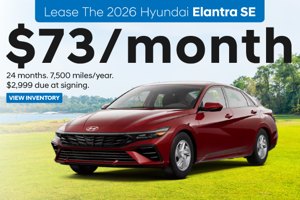 2026 Hyundai Elantra SE Lease Offer